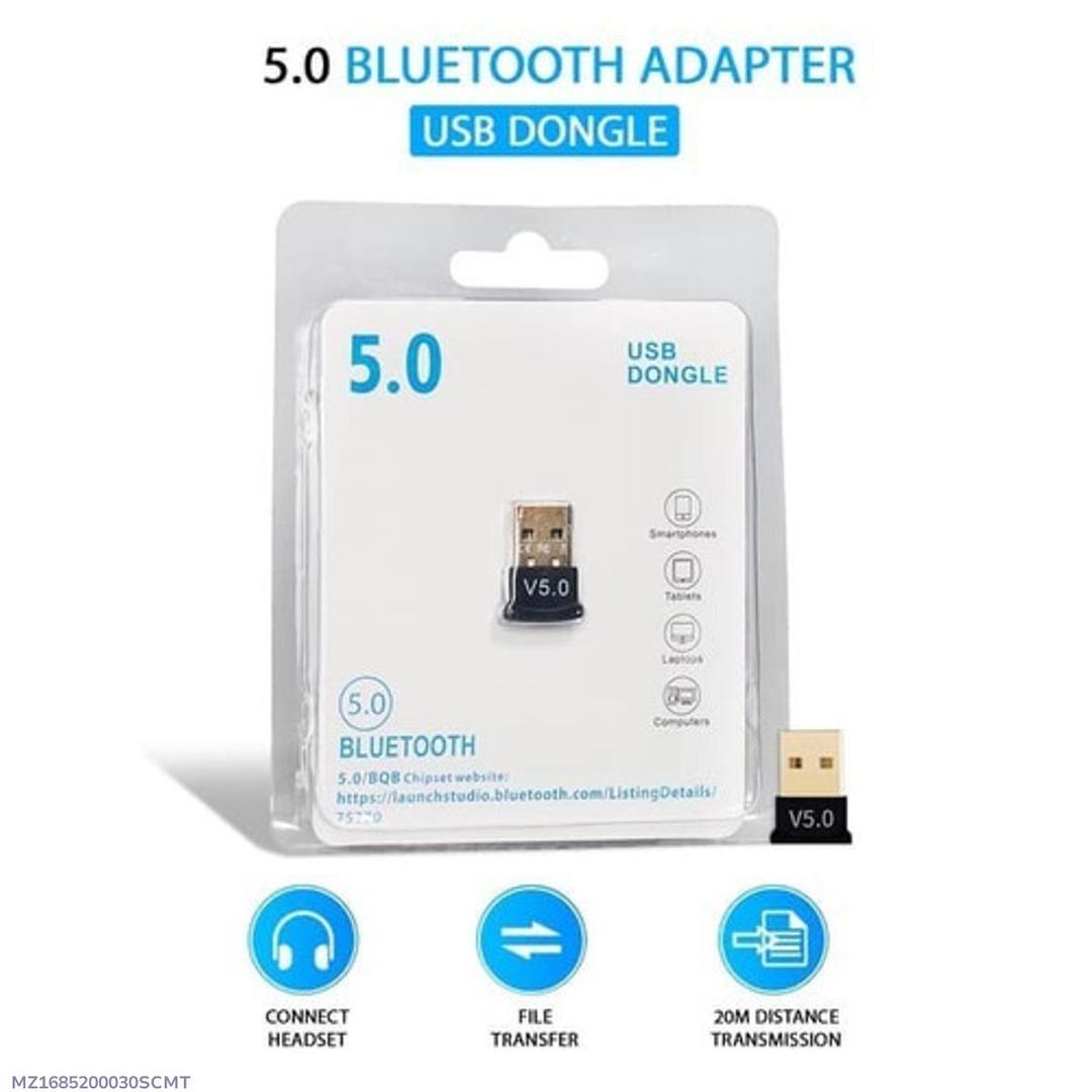Bluetooth 5.0 USB Adapter Dongle - Wireless Audio Receiver For PC/Laptop