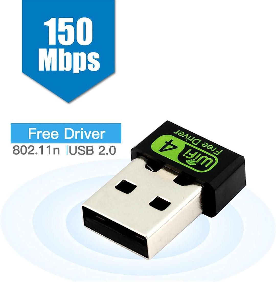 Driver Free USB Wifi Adapter for PC 150M 2.4Ghz mini wireless Dongle