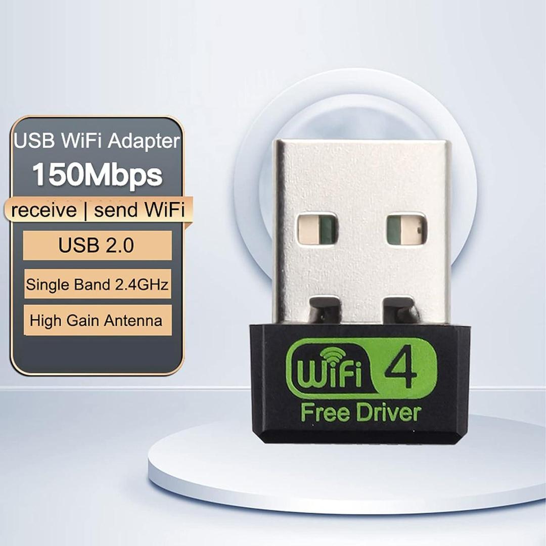 Driver Free USB Wifi Adapter for PC 150M 2.4Ghz mini wireless Dongle