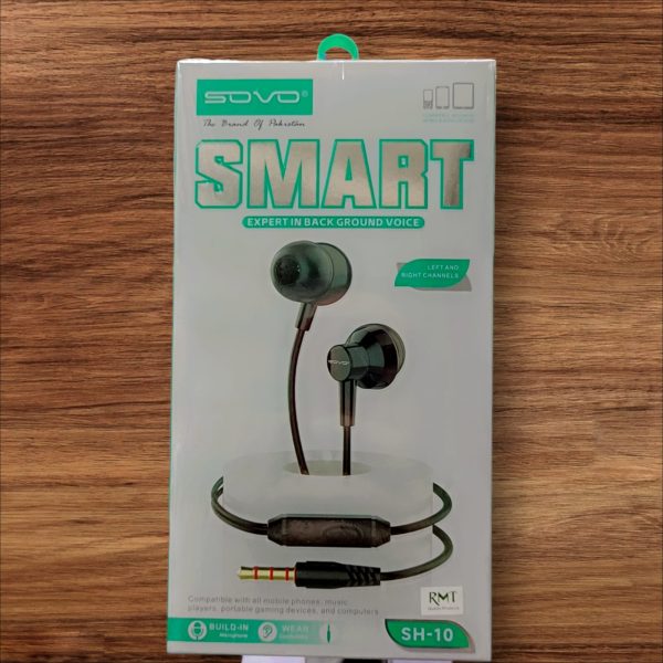 SOVO SH-10 Smart High Quality Sound Handsfree For Mobiles