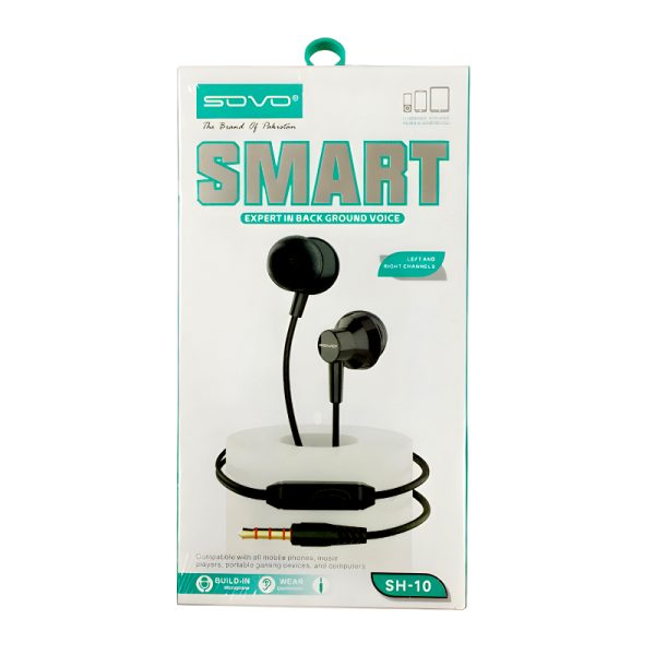 SOVO SH-10 Smart High Quality Sound Handsfree For Mobiles