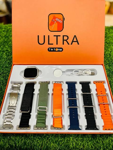 7 Straps in 1 Ultra 2 Smart Watch