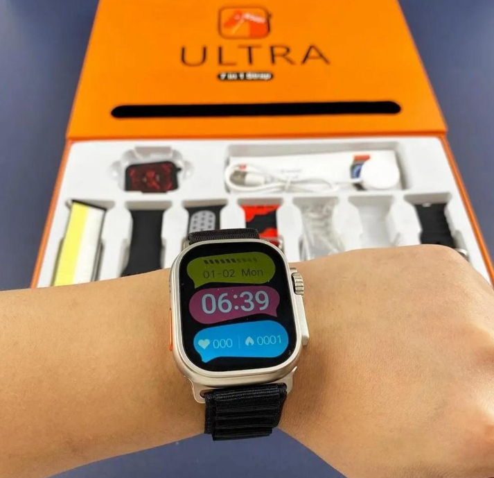 7 Straps in 1 Ultra 2 Smart Watch