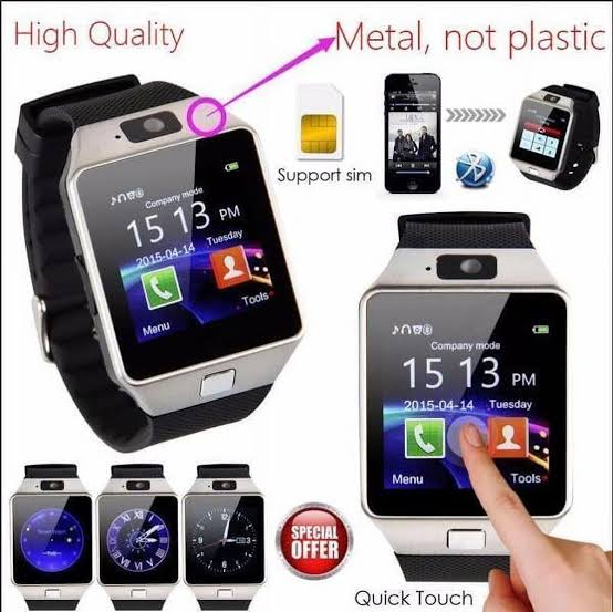 DZ09 Smart Watch with Sim and SD Card Slot