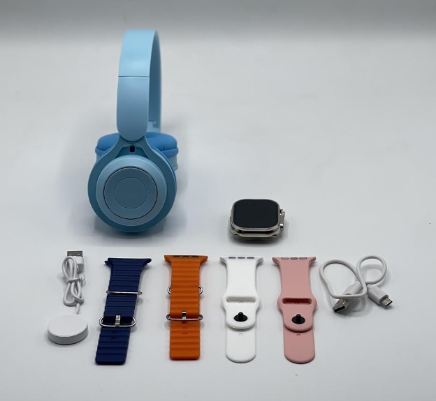 CROWN C500 Smart Watch + P47 Headphones