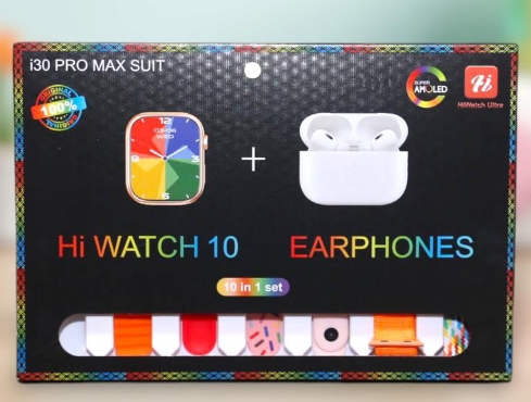 i30 Pro Max Smart Watch+Earbuds